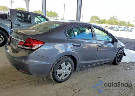 2014 Honda Civic Lx z USA, uszkodzony, nr VIN 19XFB2F54EE242226